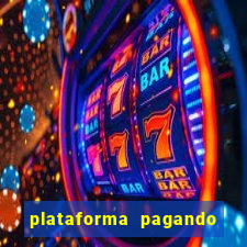 plataforma pagando fortune tiger